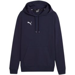 Bluza damska Puma Team Goal Casuals Hoody. Czerwone bluzy damskie Puma, m, bez wzorów, z dresówki, sportowe, bez ramiączek, bez kaptura. Za 139.00 zł.