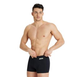 Szorty Kąpielowe Arena Team Swim Short Solid. Czarne kąpielówki męskie ARENA, m, bez wzorów. Za 98.99 zł.