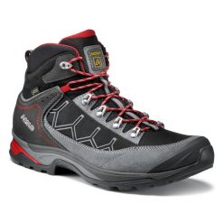 Buty trekkingowe męskie Asolo FALCON GV MM. Szare buty zimowe męskie Asolo, bez wzorów, bez obcasa, bez zapięcia. Za 426.99 zł.