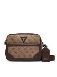 Guess Saszetka Milano HMMIL LP6222 Brązowy. Brązowe saszetki i nerki męskie Guess, z aplikacjami, ze skóry. Za 414.99 zł.