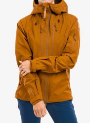 Kurtka damska Fjallraven Keb Eco-Shell Jacket. Brązowe kurtki sportowe damskie Fjällräven, xs, bez wzorów, z materiału, bez ramiączek, bez kaptura, trekkingowe. Za 1,869.99 zł.