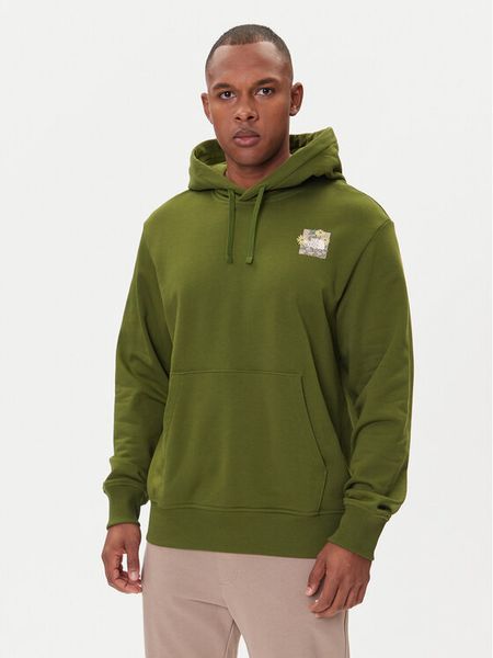 The North Face Bluza Connect NF0A8E40 Zielony Relaxed Fit. Zielone bluzy męskie The North Face, m, bez wzorów, z bawełny, bez ramiączek, bez kaptura. Za 309.99 zł.