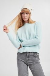 Sweter z wełną SAMSØE SAMSØE. Swetry nierozpinane damskie Samsøe & Samsøe, xs, bez wzorów, z wełny, bez kołnierzyka, bez ramiączek. W wyprzedaży za 349.50 zł.