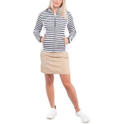 Bluza Damska Luhta Ilvessalo. Białe bluzy damskie Luhta, bez wzorów, z materiału, bez ramiączek, bez kaptura. Za 399.00 zł.