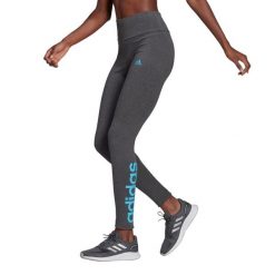 Legginsy damskie adidas Loungewear Essentials. Niebieskie legginsy damskie Adidas, bez wzorów. Za 80.00 zł.