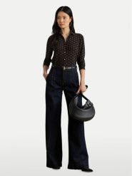 LAUREN RALPH LAUREN Koszula 200P03717001 Granatowy Regular Fit. Niebieskie koszule damskie Lauren Ralph Lauren, xs, bez wzorów, z syntetyku, bez kołnierzyka, bez ramiączek. Za 689.99 zł.