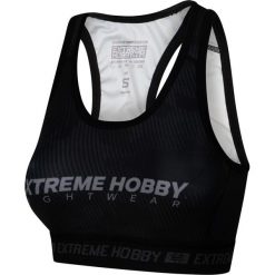 Stanik sportowy fitness siłownia MMA EXTREME HOBBY HAVOC. Czarne bielizna sportowa damska EXTREME HOBBY, l, bez wzorów, z elastanu. Za 129.00 zł.