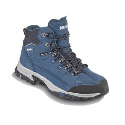 Buty trekkingowe damskie MEINDL Yukatan Lady Mid GTX z membraną Gore-tex. Niebieskie obuwie trekkingowe damskie MEINDL, z gore-texu, bez zapięcia. Za 928.99 zł.