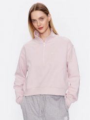 New Balance Bluza WT31501 Różowy Oversize. Czerwone bluzy damskie New Balance, m, bez wzorów, z bawełny, bez ramiączek, bez kaptura. Za 219.99 zł.