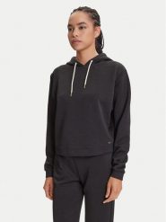 Guess Bluza V5YQ04 KBSL2 Czarny Regular Fit. Czarne bluzy damskie Guess, m, z aplikacjami, z syntetyku, bez ramiączek, bez kaptura. Za 279.99 zł.