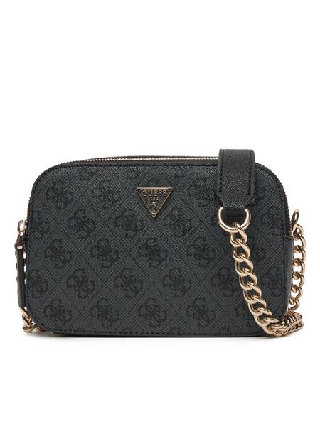 Guess Torebka Noelle II HWBG96 72140 Szary. Szare torebki do ręki damskie Guess, z aplikacjami, ze skóry, bez dodatków. Za 379.99 zł.