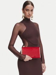 Elisabetta Franchi Torebka BS-11A-67E2-V340 Czerwony. Czerwone torebki do ręki damskie Elisabetta Franchi, bez wzorów, bez dodatków. Za 1,459.00 zł.