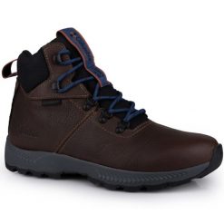 Buty Turystyczne Męskie Columbia Landroamer Explorer Waterproof. Brązowe buty zimowe męskie Columbia, na zimę, bez wzorów, bez obcasa, bez zapięcia. W wyprzedaży za 379.00 zł.