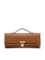 MICHAEL Michael Kors Torebka 30F5GHMC8L Brązowy. Brązowe torebki wizytowe damskie MICHAEL Michael Kors, bez wzorów, ze skóry, bez dodatków. Za 1,019.00 zł.