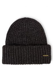 Barts czapka z wełnianą częścią - Arugama Kobiety Sztuczne włókno czarny, ONE SIZE. Czarne czapki damskie Barts, bez wzorów, z polaru, eleganckie. Za 159.95 zł.