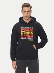 Etnies Bluza Retro Stack 4130004134 Czarny Regular Fit. Czarne bluzy męskie Etnies, l, bez wzorów, z bawełny, retro, bez ramiączek, bez kaptura. Za 249.99 zł.