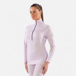 Surfanic Damska Bluza Termoaktywna Carbon Dri Koszulka z Zamkiem SWX2602-611. Czerwone bluzy damskie Surfanic, na zimę, bez wzorów, sportowe, bez ramiączek, bez kaptura. Za 179.99 zł.