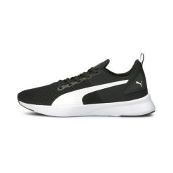 Buty do biegania męskie Puma Flyer Runner. Białe buty sportowe męskie Puma, bez wzorów, z gumy, bez zapięcia, do biegania. Za 154.00 zł.
