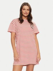 Hunkemöller Koszula nocna 206555 Kolorowy Regular Fit. Koszule nocne damskie Hunkemöller, bez wzorów, z bawełny, bez ramiączek. Za 99.99 zł.