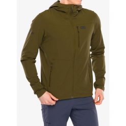 Kurtka męska Outdoor Research Ferrosi Hoodie. Zielone kurtki męskie OUTDOOR RESEARCH, m, bez wzorów, z softshellu, bez kaptura, outdoorowe. Za 503.99 zł.
