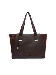 MEXX Torebka C-MEXX-L-019-08 Brązowy. Brązowe shopperki damskie Mexx, bez wzorów, z materiału, bez dodatków. Za 249.99 zł.