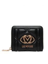 LOVE MOSCHINO Portfel JC5641PP1PLC0000 Czarny. Czarne portfele damskie Love Moschino, ze skóry. Za 459.99 zł.