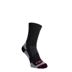 Skarpety merino damskie CMP Trekking Wool Sock. Czarne skarpetki damskie CMP, bez wzorów. Za 56.99 zł.