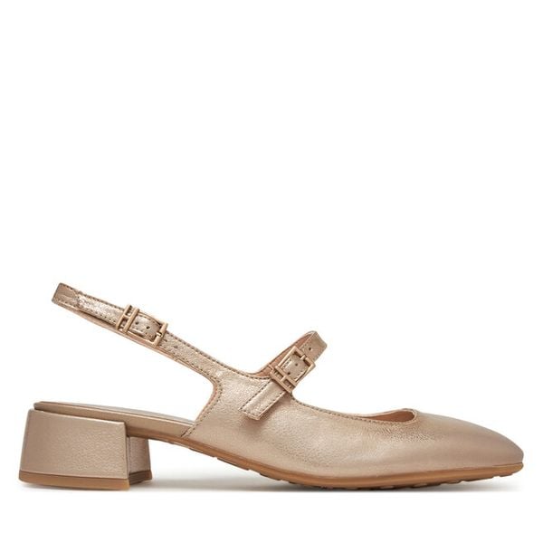 Czółenka Hispanitas. Żółte czółenka damskie Hispanitas, bez wzorów, bez obcasa, bez zapięcia. Za 319.99 zł.