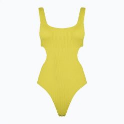 Strój kąpielowy jednoczęściowy damski Billabong Summer High. Zielone stroje kąpielowe damskie Billabong, l, bez wzorów, z elastanu. Za 209.99 zł.