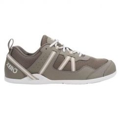 Buty trekkingowe męskie Xero Shoes Prio. Brązowe trekkingi męskie XERO SHOES, z materiału, bez zapięcia. Za 569.99 zł.