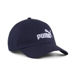 Czapka z daszkiem z logo No. 1 ESS PUMA. Niebieskie czapki damskie Puma, bez wzorów, sportowe. Za 69.00 zł.