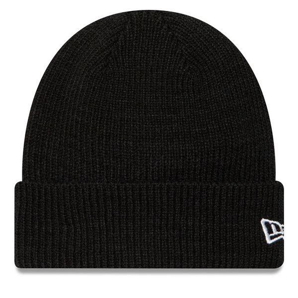 Czapka New Era. Czarne czapki męskie New Era, na zimę, bez wzorów. Za 139.99 zł.