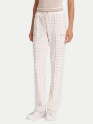 Guess Spodnie dresowe V5YB20 KB212 Écru Regular Fit. Spodnie dresowe damskie Guess, z aplikacjami, z dresówki. Za 259.99 zł.