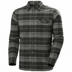 Kurtka izolowana Helly Hansen lifaloft. Szare kurtki męskie Helly Hansen, l, bez wzorów, z bawełny, bez kaptura. Za 979.50 zł.