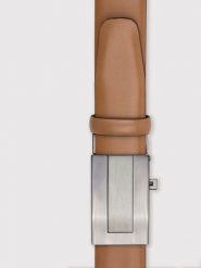 PAKO LORENTE – Pasek męski P000B-PX-807-Y. Szare paski męskie Pako Lorente, ze skóry, eleganckie. Za 149.99 zł.