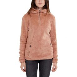 Bluza damska Fundango Olivia Pile z kapturem. Czerwone bluzy damskie FUNDANGO, l, bez wzorów, z materiału, sportowe, bez ramiączek, z kapturem. Za 339.90 zł.