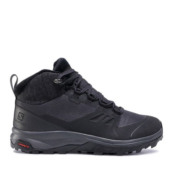 Trekkingi Salomon. Zielone botki męskie Salomon, z gore-texu, bez zapięcia. Za 735.99 zł.