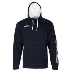 Bluza Spalding Team II. Niebieskie bluzy męskie SPALDING, m, bez wzorów, z bawełny, sportowe, bez ramiączek, bez kaptura. W wyprzedaży za 127.85 zł.