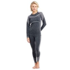 Bielizna termoaktywna damska Protest Prtkombu. Szara bielizna sportowa damska Protest, l, bez wzorów. Za 239.99 zł.