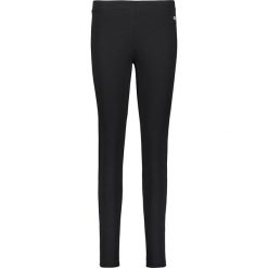 Legginsy w kolorze czarnym. Czarne legginsy damskie Champion, bez wzorów. W wyprzedaży za 89.95 zł.