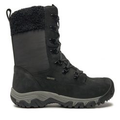 Śniegowce Keen. Czarne śniegowce damskie Keen, bez zapięcia. Za 719.99 zł.