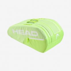 Torba tenisowa Head Base Racquet L zielona. Zielone torby sportowe męskie Head, bez wzorów, z materiału, duże. Za 208.00 zł.
