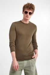 Sweter męski lniany Fidos JOOP! JEANS. Swetry męskie JOOP! Jeans, l, bez wzorów, z jeansu, bez kołnierzyka, bez ramiączek. W wyprzedaży za 252.45 zł.