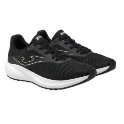 Trampki Męskie Logo Neon. Czarne trampki męskie Joma, bez wzorów, z gumy, klasyczne, bez zapięcia. Za 227.99 zł.