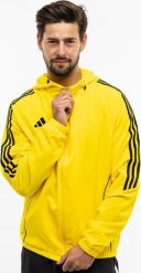 Kurtka męska Adidas Kurtka męska adidas Tiro 24 żółta IM8807 S. Żółte kurtki męskie Adidas, m, bez wzorów, bez kaptura. Za 186.20 zł.