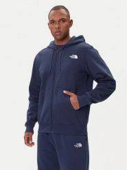The North Face Bluza Simple Dome NF0A89FD Granatowy Regular Fit. Niebieskie bluzy męskie The North Face, m, bez wzorów, z syntetyku, bez ramiączek, bez kaptura. Za 309.99 zł.