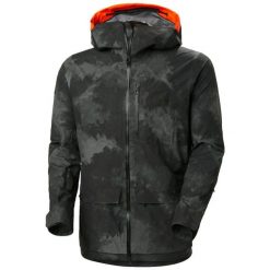 Kurtka narciarska Helly Hansen Ridge Infinity. Czarne kurtki sportowe męskie Helly Hansen, na zimę, m, bez wzorów, bez kaptura, narciarskie. W wyprzedaży za 2,697.80 zł.