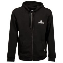 Odzież Bluza sportowa unisex SkatePro Zip Bluza z kapturem - S - Czarny. Biała bluzy damskie SKATEPRO, na zimę, s, bez wzorów, z bawełny, sportowe, bez ramiączek, z kapturem. Za 174.99 zł.