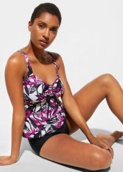 Figi bikini hipster. Czarne bikini bonprix, bez wzorów. Za 57.99 zł.