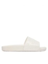 HUGO Klapki Timeln 50563684 Biały. Białe klapki damskie Hugo, bez wzorów, z syntetyku, bez obcasa, bez zapięcia. Za 209.99 zł.